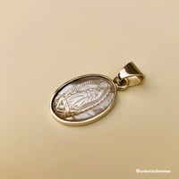 Image 1 of Diosa de las Americas Mother of Pearl Pendant