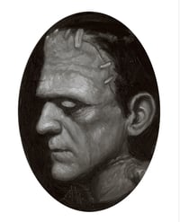 "Frankenstein's monster- Side View"- 8x10" Open Edition Print