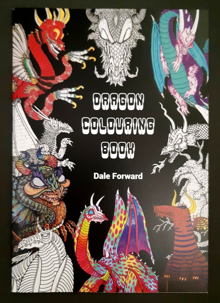 Image of Dragon Colouring Book