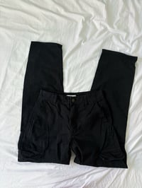 Image 2 of Black cargo pants // 36