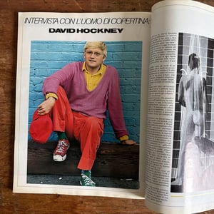 Image of Men's Harper's Bazaar Italia David Hockney Issue