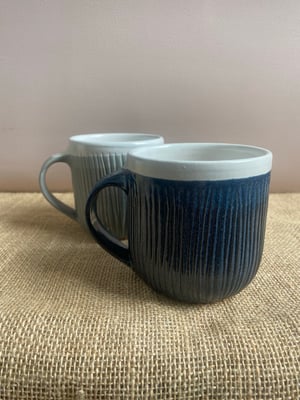 Image of carved mug navy