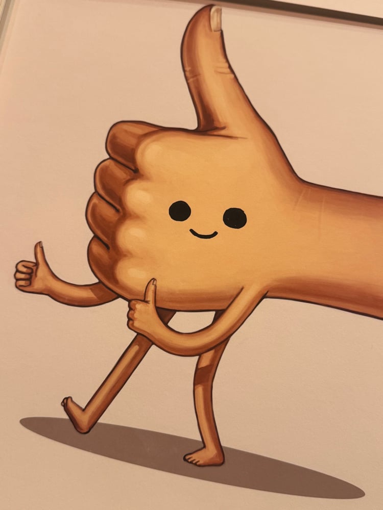 Image of Stay Positive! (Hand Embellished)