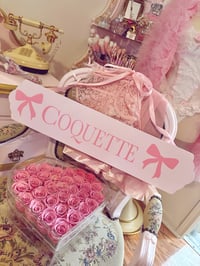 Image 1 of Coquette sign 