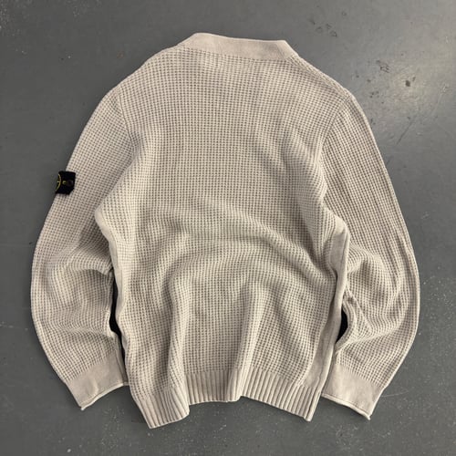 Image of 2025 Stone Island waffle sweatshirt, size XL