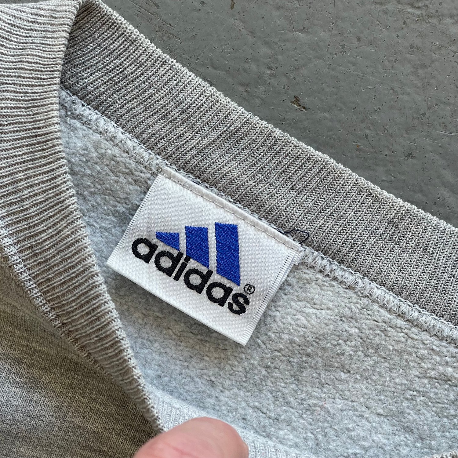 Image of Vintage Adidas rework sweatshirt size large 