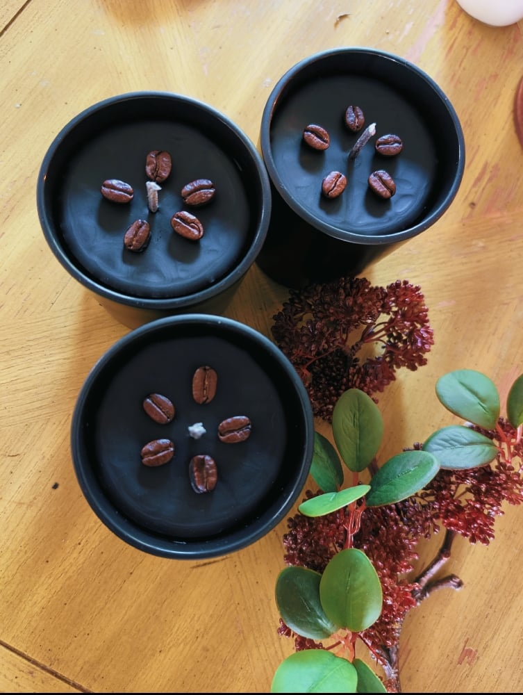 Image of Black Coffee Container Candles