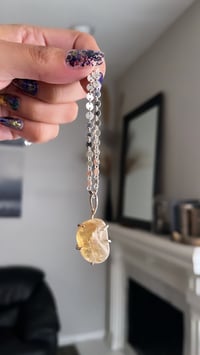 Image 4 of Citrine pebble pendant 