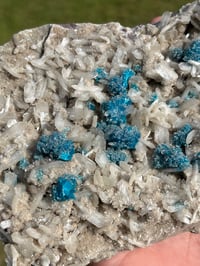 Image 11 of Large Cavansite & Stilbite Specimen #2333