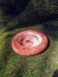 Image 1 of The Gendle Wheel- marbleled terracotta  Porcelain