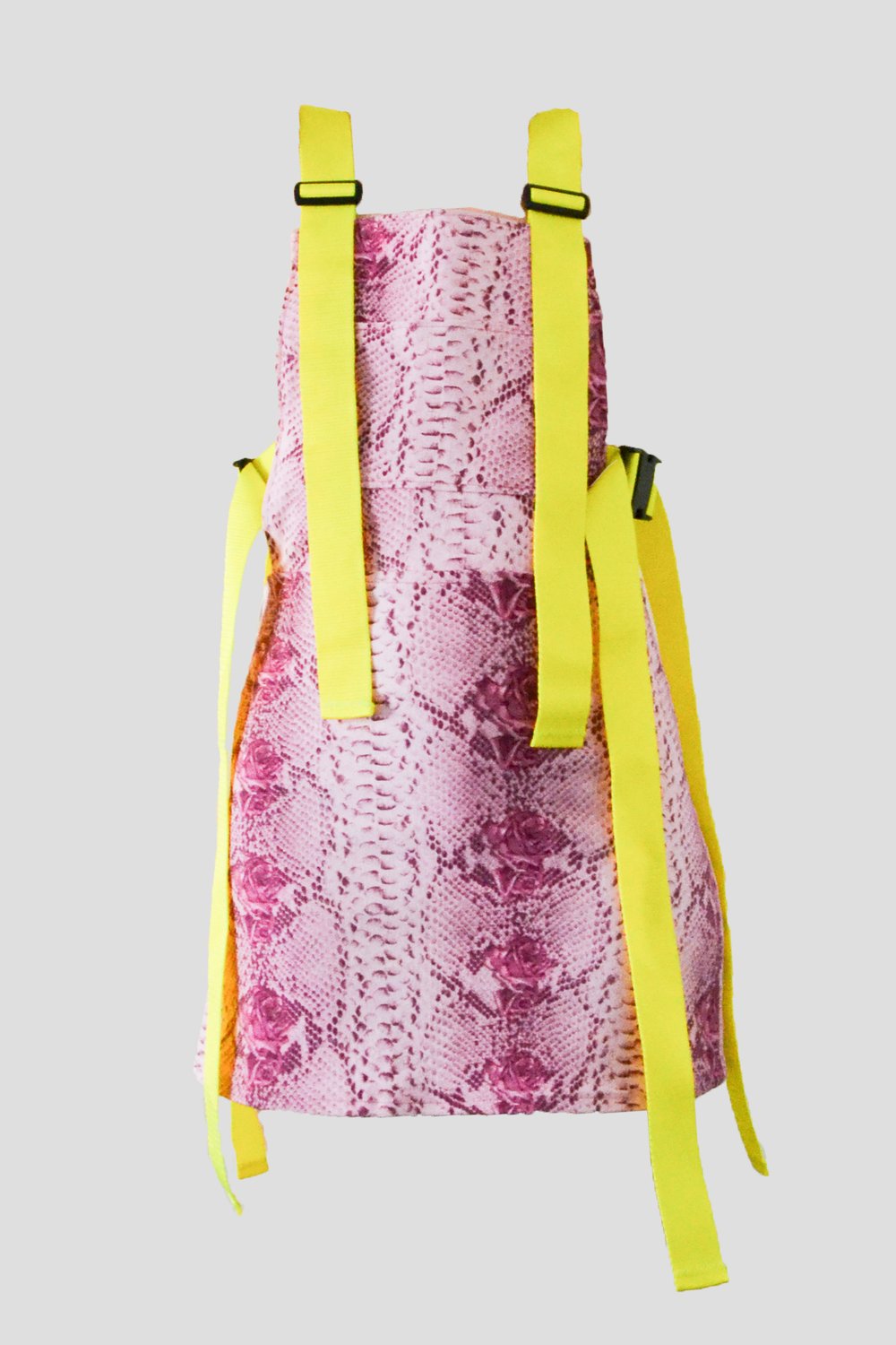 Image of Snake Overall Dress