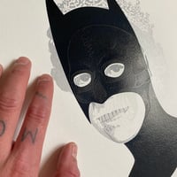RIch Enough To Be Batmans Skull - Mono