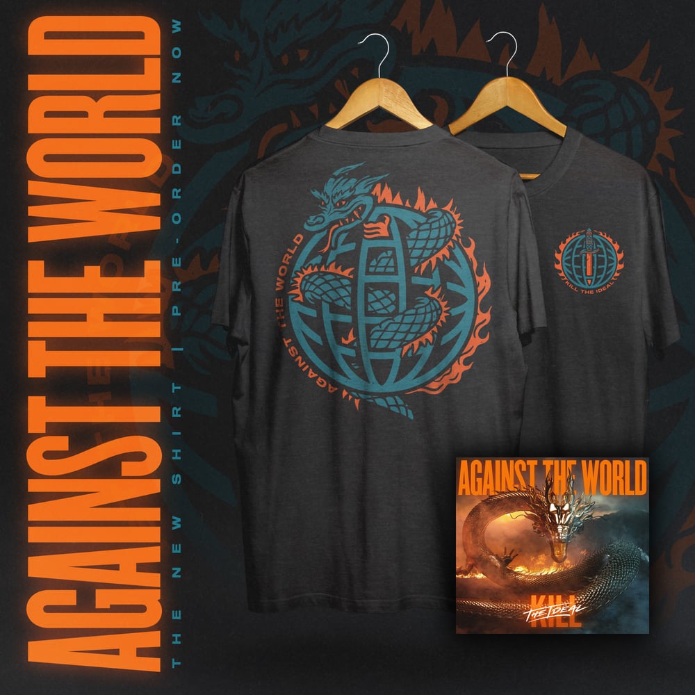 Image of 'Against The World' T-shirt & EP Bundle (PRE-ORDER)