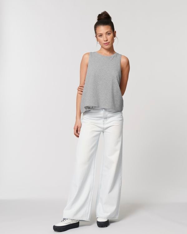 Image of SHANTI SHANTI SHANTI – Top Grey 