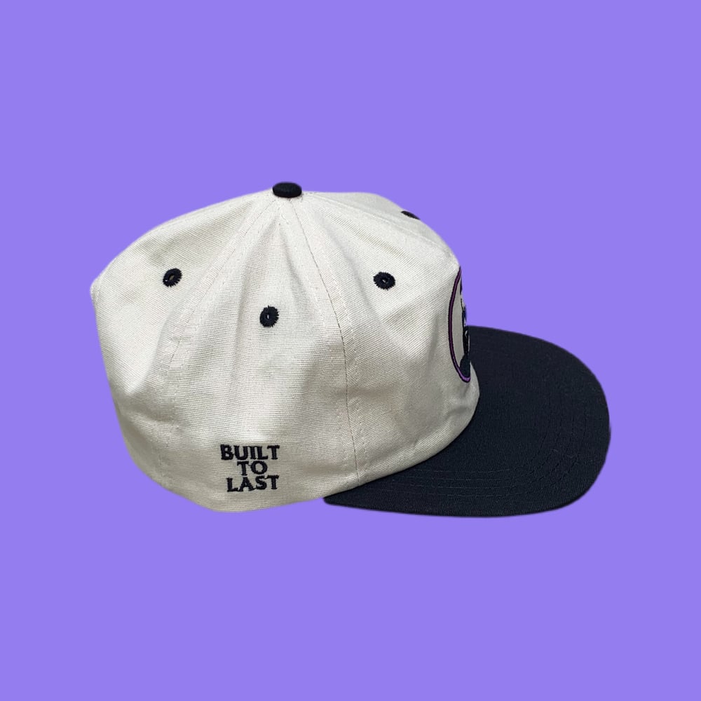 Image of NEW Built to Last 100% Natural Hemp Snapback Hat! - Black
