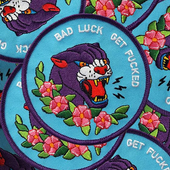 Image of Bad Luck Get Fucked patch