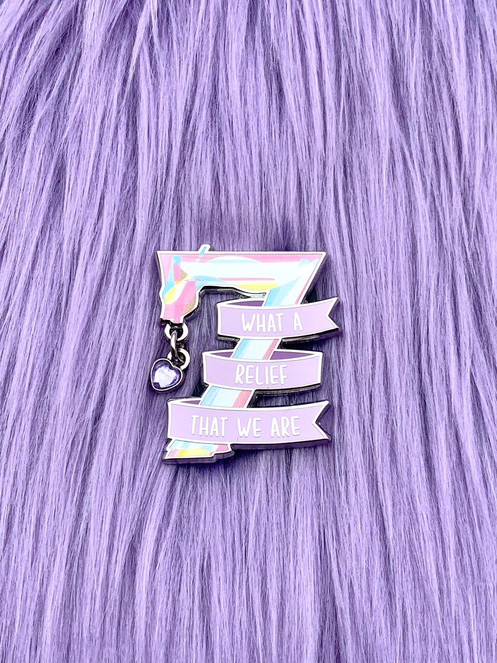 We Are Seven Enamel Pin 