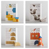 Pack of 10 Cut-Out-And-Make Greetings Cards