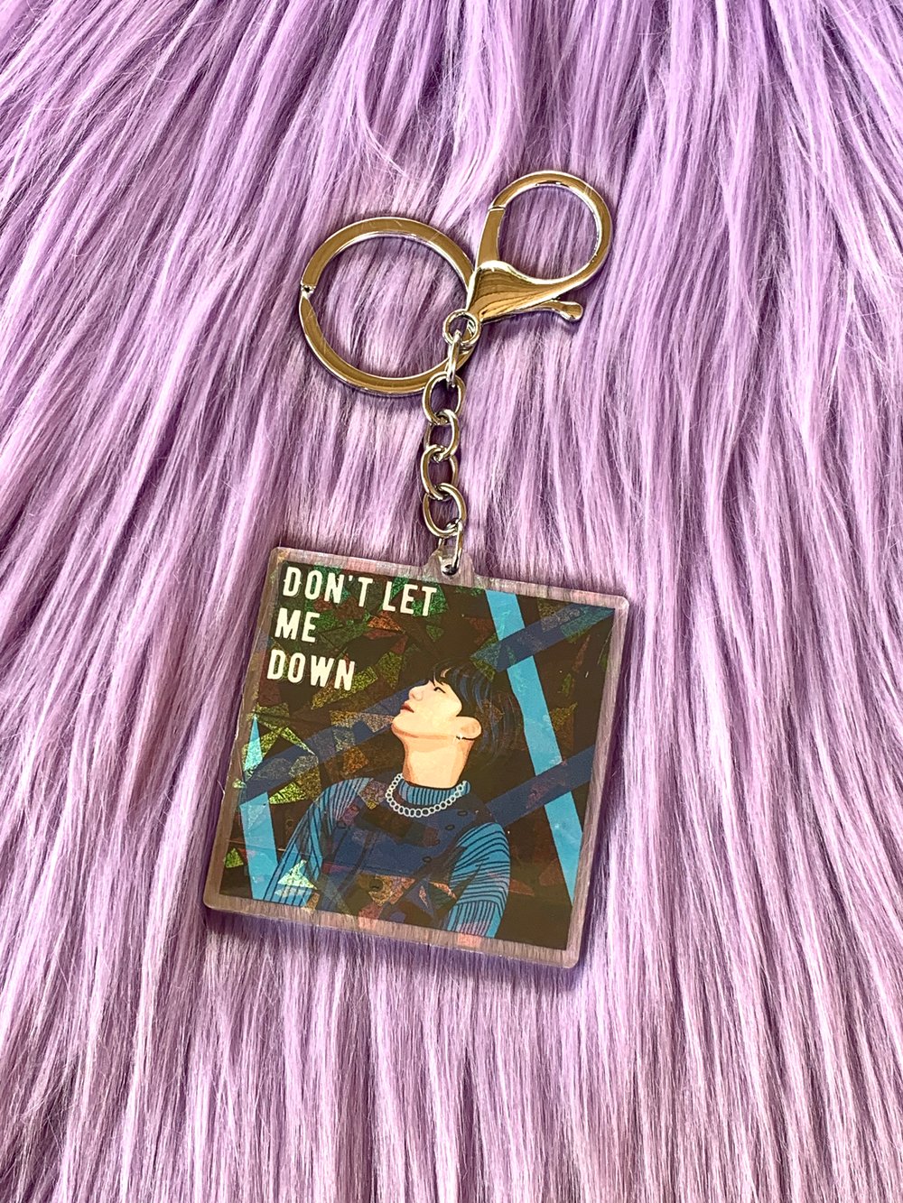 Don’t Let Me Down Keychain 