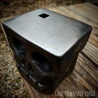 Image 3 of Handforged Skull Bench Anvil (Made to Order)