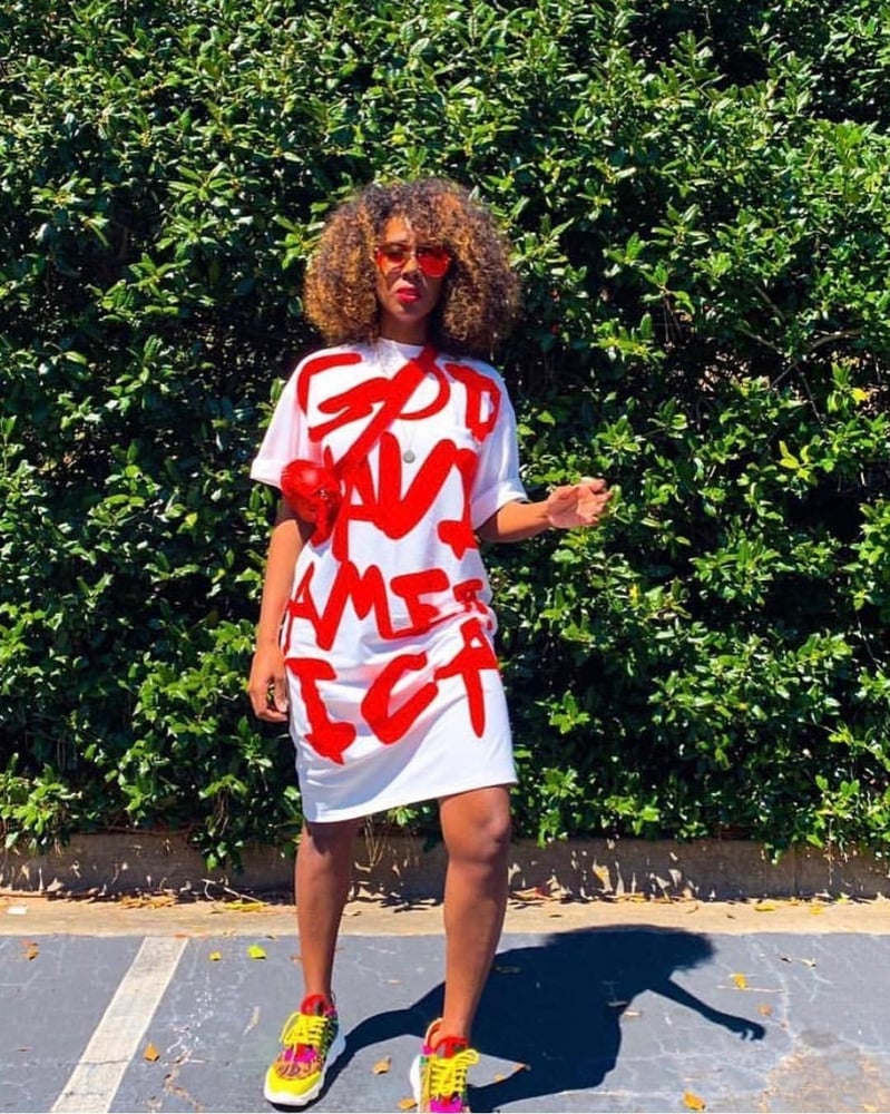 Image of God Save America Dress