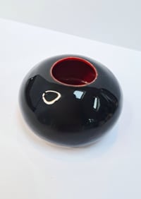 Image 4 of Mini Black Round Vase 