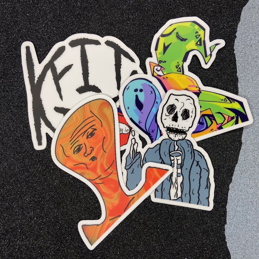 Image of The Ultimate Super Spooky Sticky Sticker Omega Pack