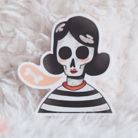 Skele-Lady Sticker