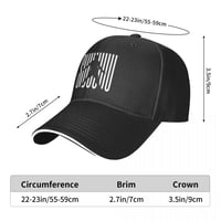 Image 4 of Cr7 Cristiano Ronaldo Funny Baseball Caps Popular Sandwich Hat Unisex Polyester Hats Cap Outdoor