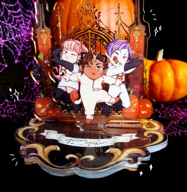 FE3H Halloween Charms and Standees