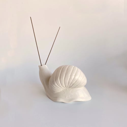 Image of Maison Balzac Monsieur Escargot and Marble hand incense holders