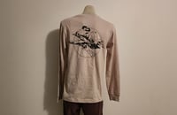 Image 1 of Sykotic Airlines Longsleeve Tee (Bone)