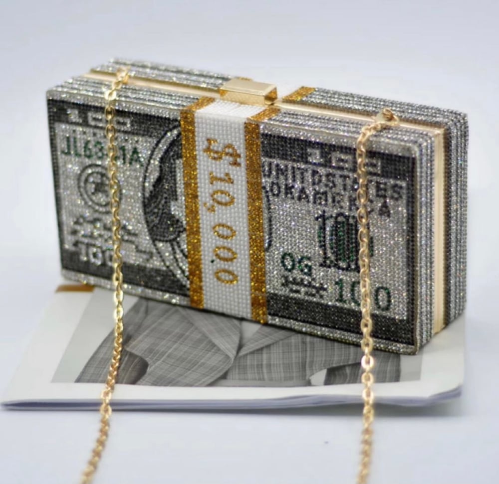 Image of “Money Talks” Clutch purse 