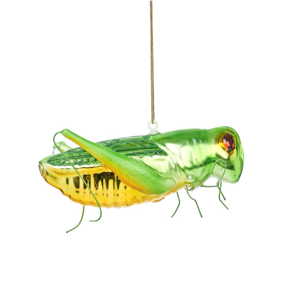 Image of Large Grasshopper Glass Bauble