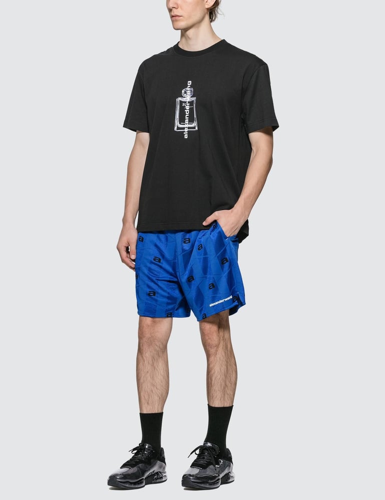 Image of Men’s Alexander Wang Jacquard Jersey Shorts
