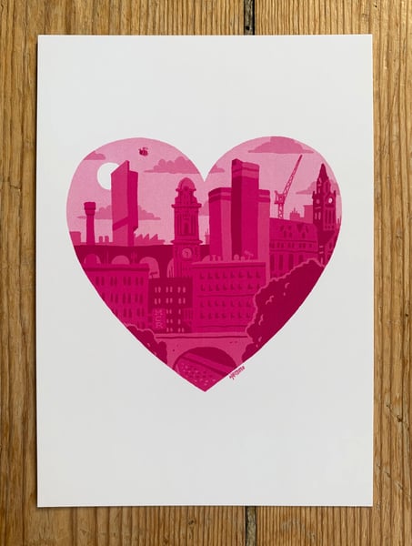 Image of ❤️ Manchester Postcard 