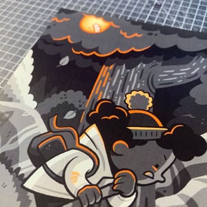 Image of The Seekers (Orange) Postcard