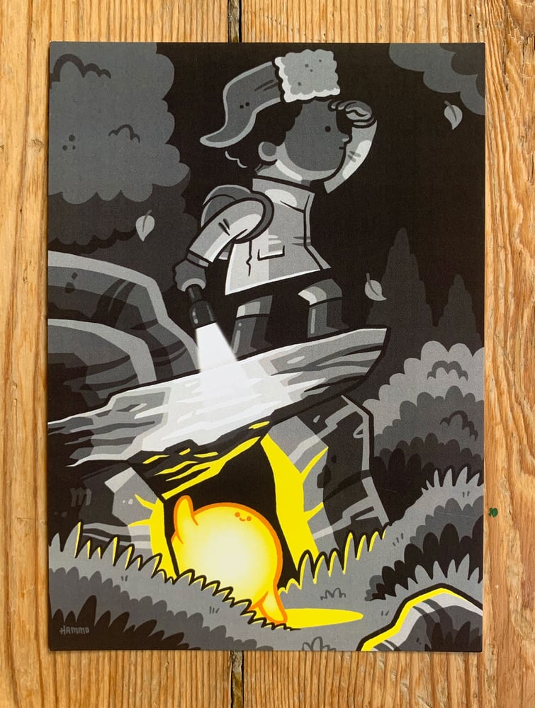 Image of The Seekers (Yellow) Postcard