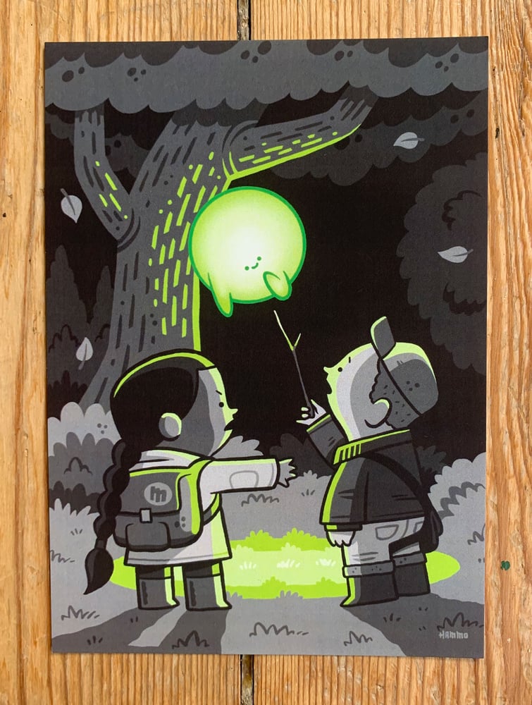 Image of The Seekers (Green) Postcard