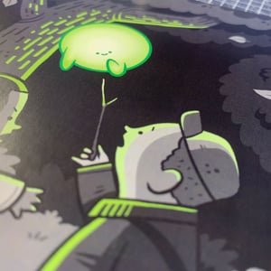 Image of The Seekers (Green) Postcard