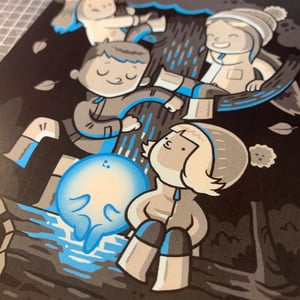 Image of The Seekers (Blue) Postcard