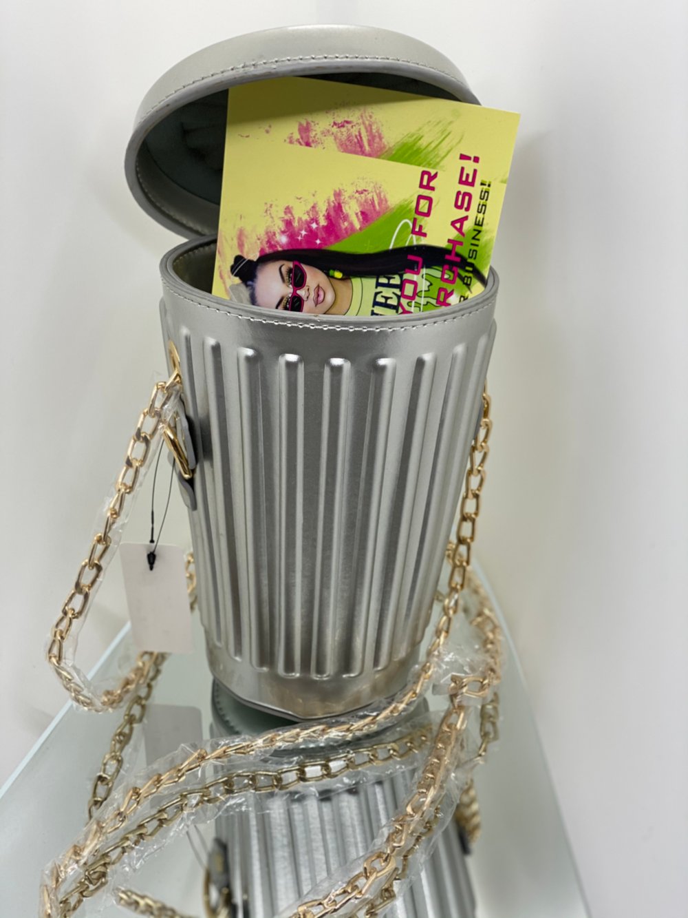 Image of “BASURA” Trash Bag Purse 