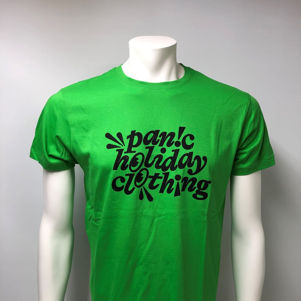 Panic Holiday Logo Green