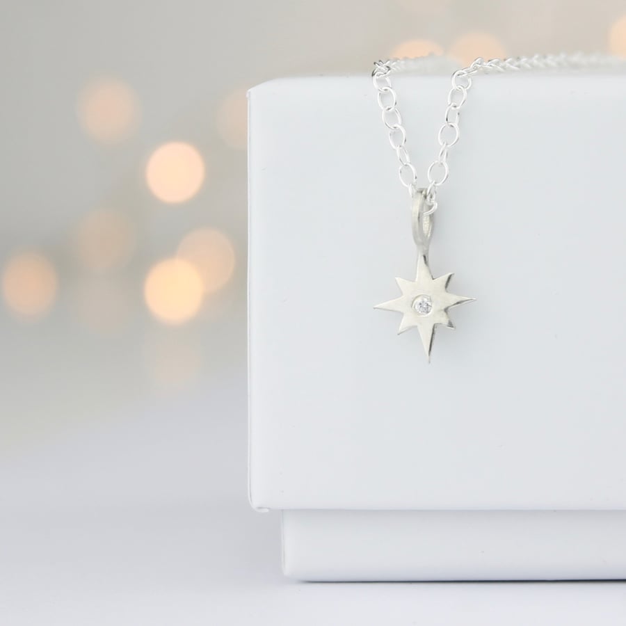 Image of North Star, guide me home, necklace