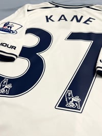 Image 10 of Tottenham Hotspur “KANE 37” 2013/14 Home Shirt + PL patches (L)