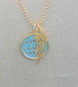Image of Spread Your Wings Necklace