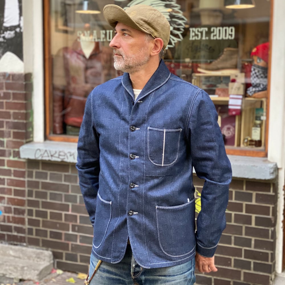 Image of FIT & CRAFT COVERALL DENIM JACKET