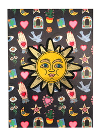 Image 3 of Celestial Sun Iron-on Patch