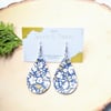 Vera Floral Leather Earrings