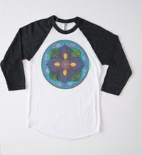 Image 3 of Lotus Baseball Tee